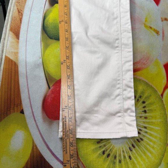 White House Black Market Womens Size 6R Beige Slim Ankle Denim Jeans - Picture 7 of 11